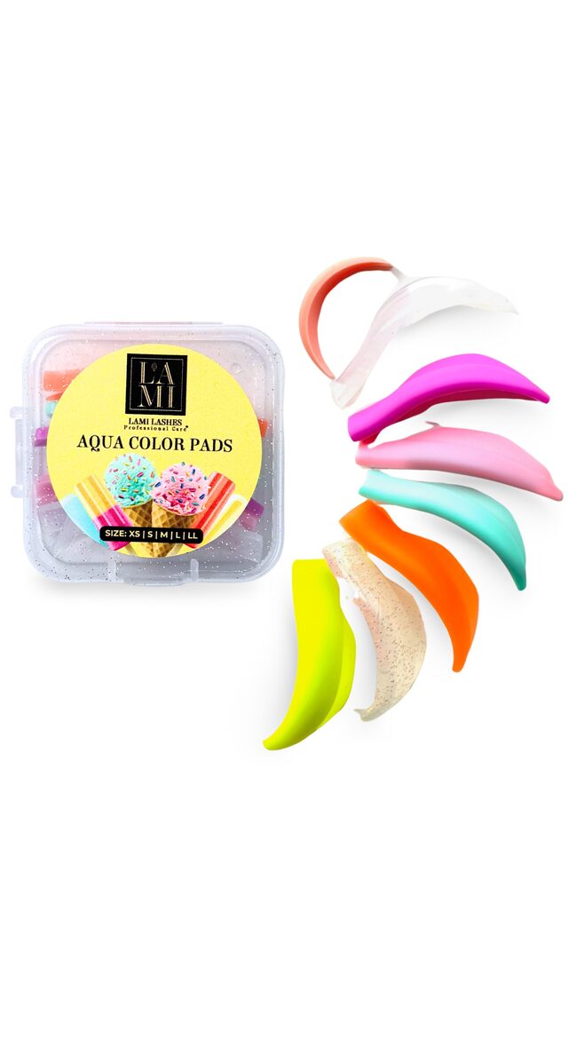 Lami Lashes Aqua Color valnīši