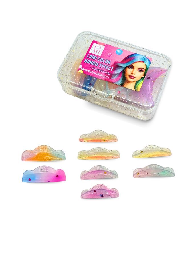 Lami Lashes "Color Barbie Effect” + kompensatori