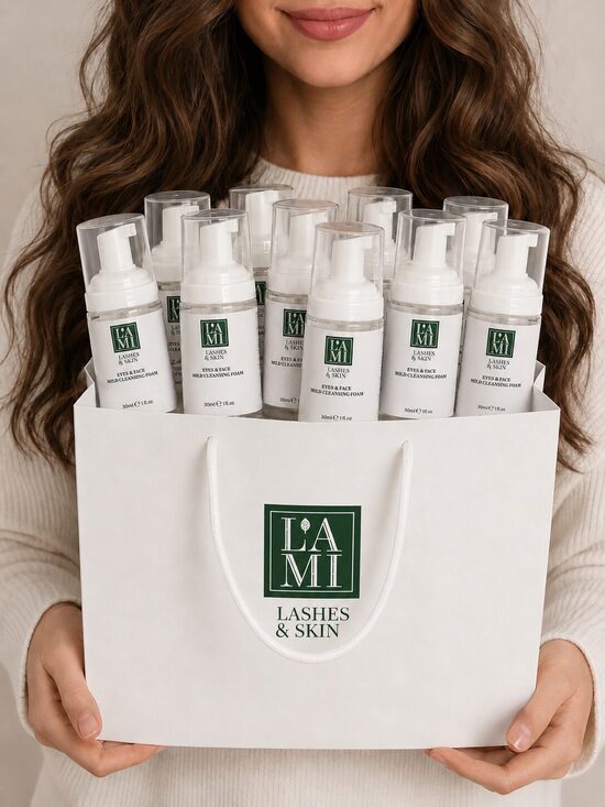 Lami Lashes & Brows Cleansing Foam 30ml — Buy 10pcs And Get 25% OFF