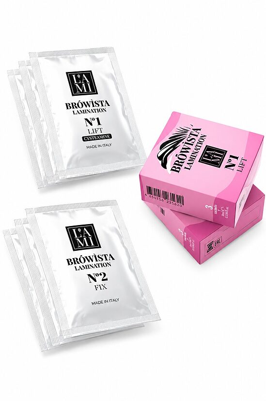 Lami Lashes & Brows Browista Lamination Lift + Fix sachets 2ml x 3pcs