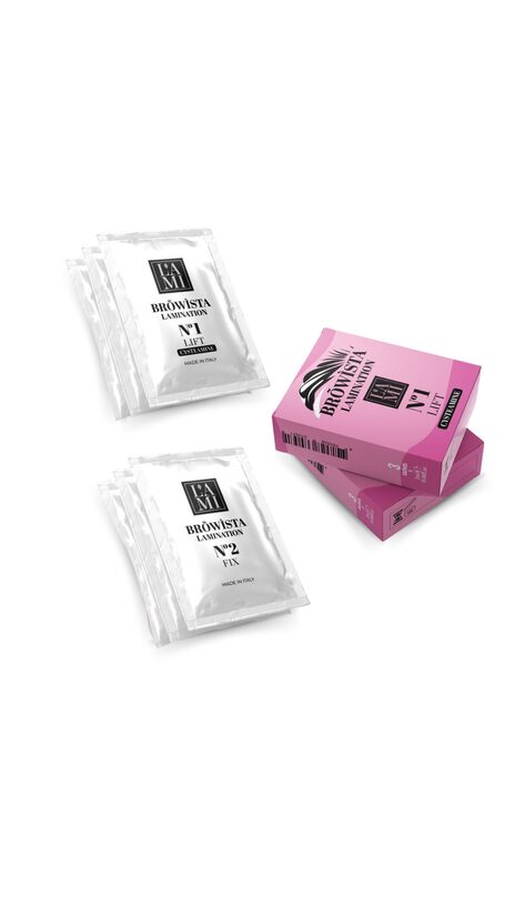 Lami Lashes & Brows Browista Lamination Lift & Fix sobres de 2ml